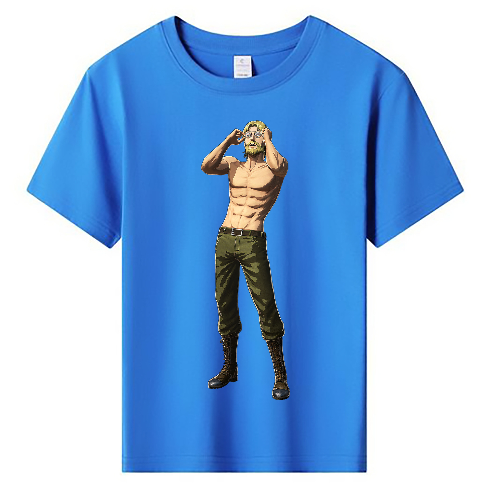 （画像用） 進撃の巨人 Attack on Titan 綿100％キッズTシャツ（フロントプリント）